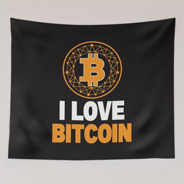 Item preview, I Love Bitcoin designed and sold by BLKHAS.