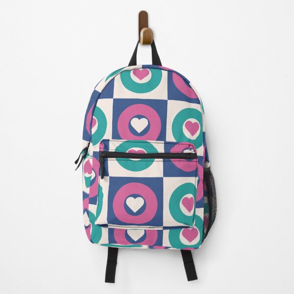 Item preview, Abstract Retro Geometric seamless heart pattern  designed and sold by PKK007.
