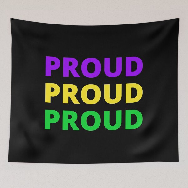 Item preview, Mardi Gras Proud designed and sold by uniqueitems.