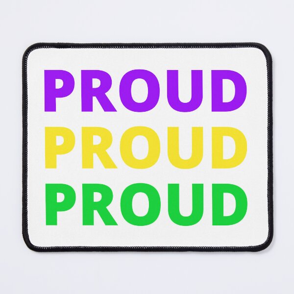 Item preview, Mardi Gras Proud designed and sold by uniqueitems.