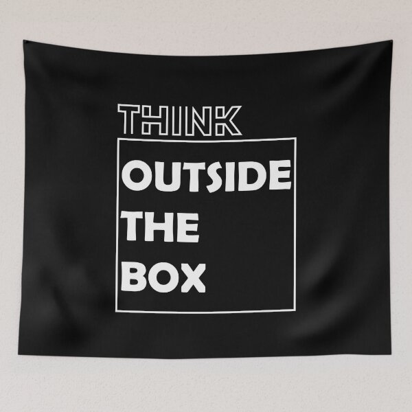 Item preview, Think Outside The Box designed and sold by StefanCgraphics.