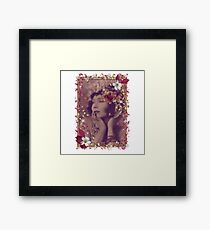 Gilda In the Pink Framed Print