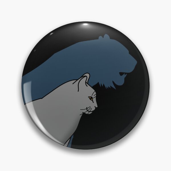 Item preview, Chartreux Silver Grey Cat with Tiger Shadow designed and sold by FandomizedRose.