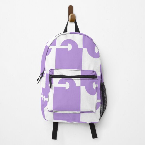 Item preview, Abstract Retro pattern with purple and white color designed and sold by PKK007.