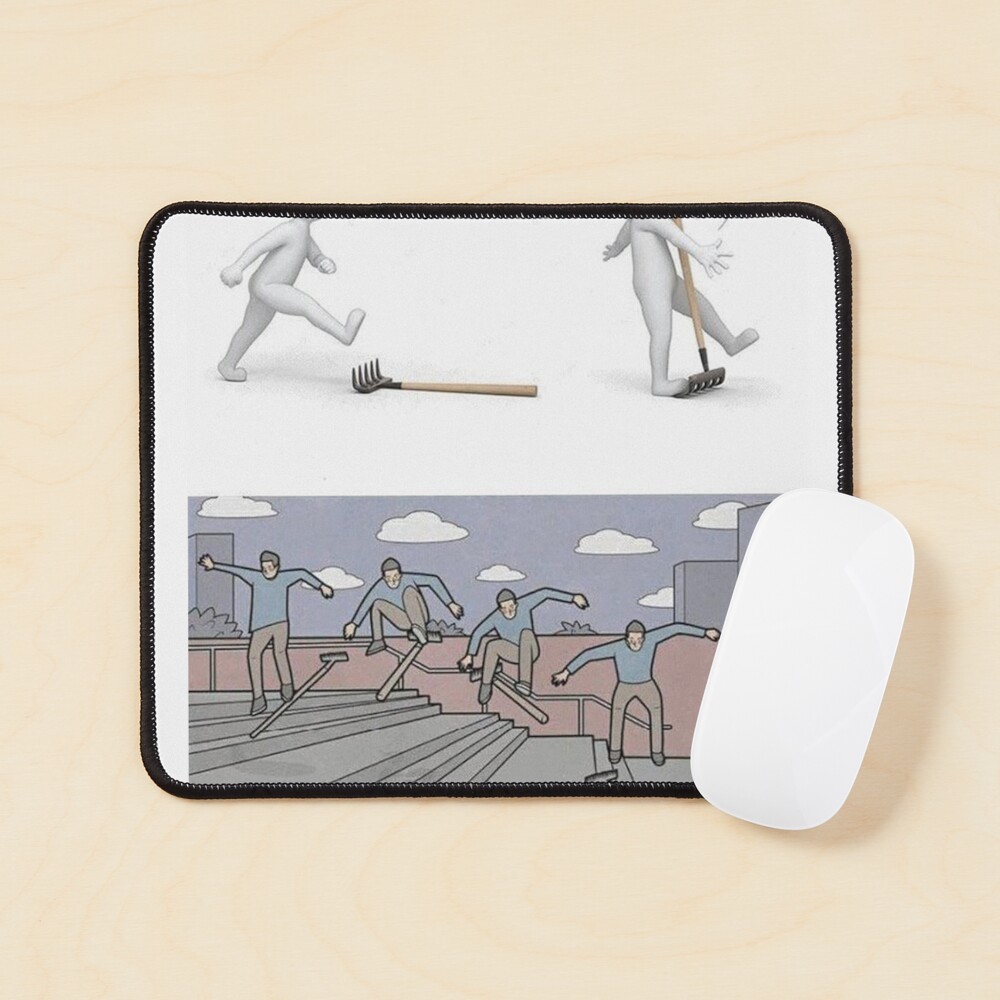 "rake meme" Poster for Sale by MattFelix | Redbubble