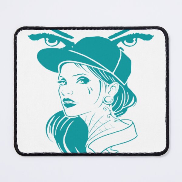 Item preview, printing art style of confidence eyes and seductive lady face. designed and sold by Trianglegreen.
