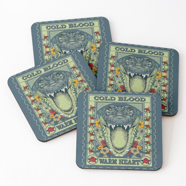 Item preview, Cold Blood Warm Heart Funny romantic Biologist Herpetologist Puns  designed and sold by EmmiFoxDesigns.