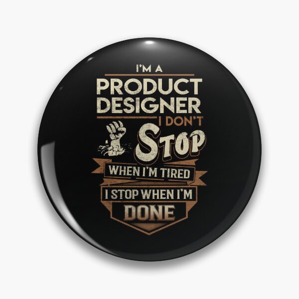 Item preview, Product Designer T Shirt - I Stop When Done Job Gift Item Tee designed and sold by paneczkopat.