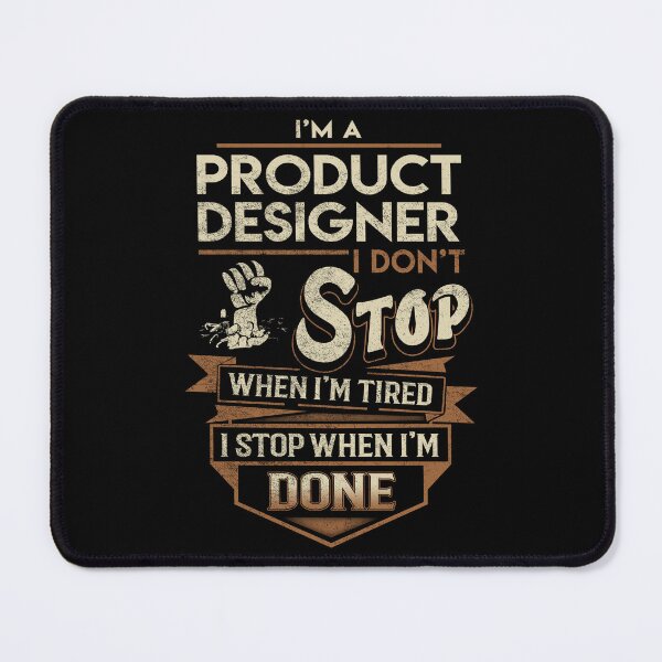 Item preview, Product Designer T Shirt - I Stop When Done Job Gift Item Tee designed and sold by paneczkopat.