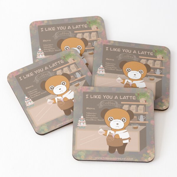 Item preview, I like you a latte designed and sold by Toba  Goodbear.