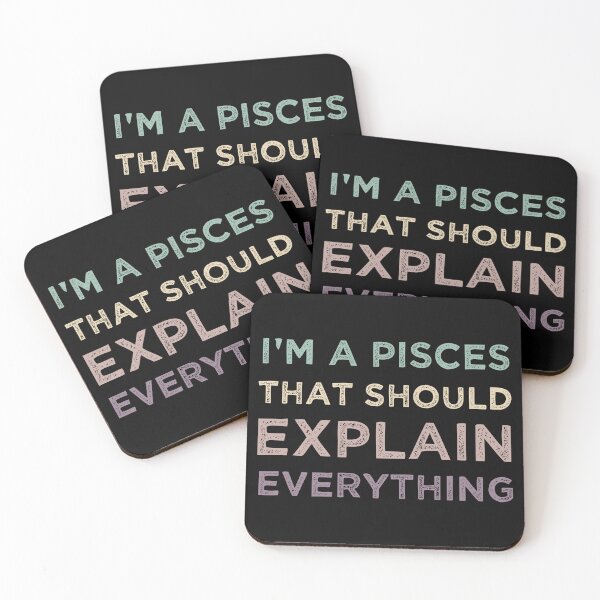 Item preview, I'm A Pisces That Should Explain Everything Funny Pisces Zodiac designed and sold by medbdj.