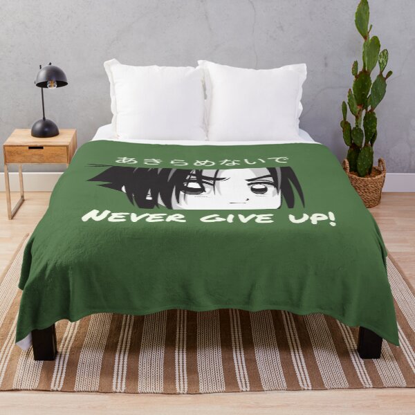Item preview, Anime - Never give up designed and sold by GalaxyDeco.