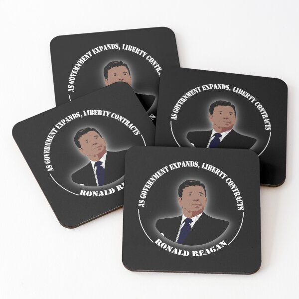 Item preview, “As government expands, liberty contracts.” ― Ronald Reagan designed and sold by Heloisa Facchin.