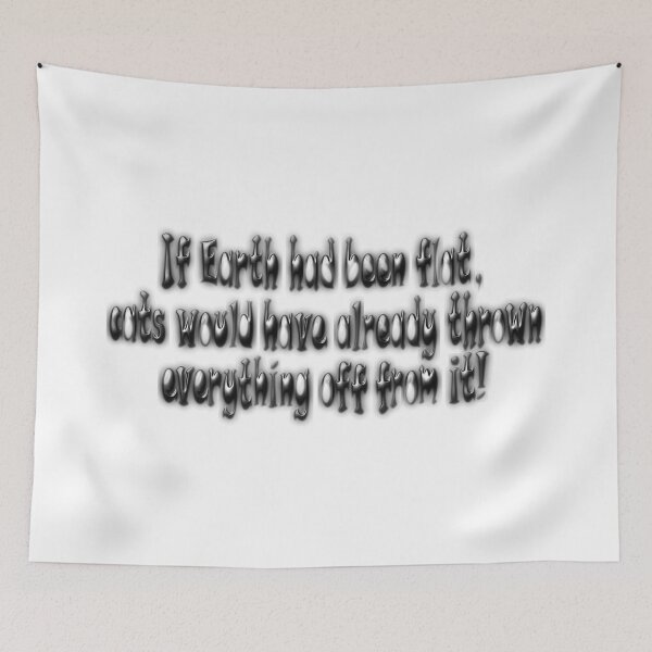 Item preview, Flat earth humor designed and sold by Elonium.