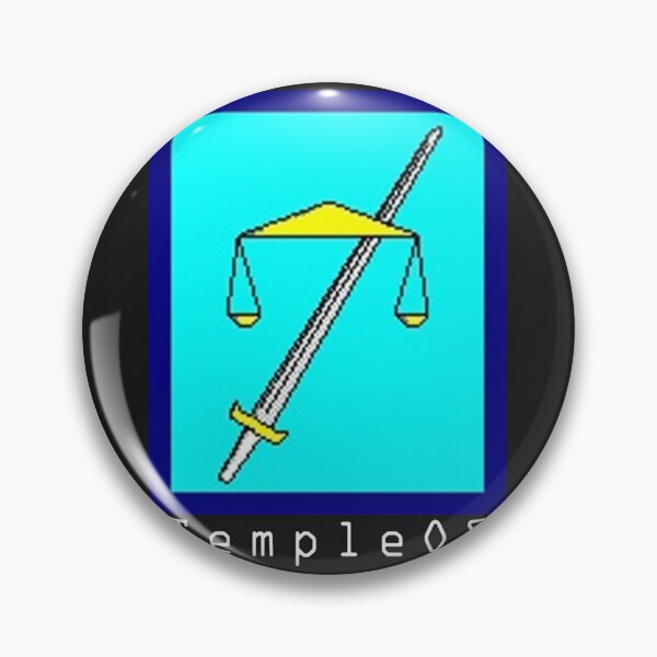 Item preview, TempleOS Text Logo Essential T-Shirt designed and sold by charleeneJanben.