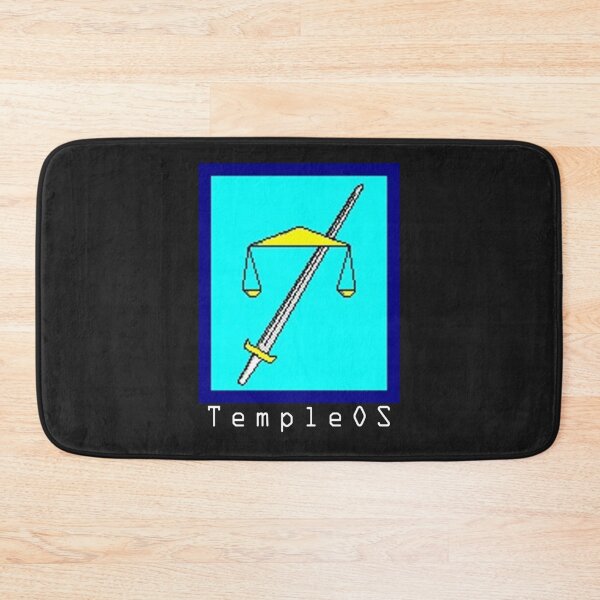 Item preview, TempleOS Text Logo Essential T-Shirt designed and sold by charleeneJanben.