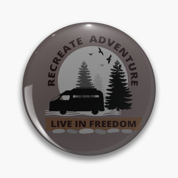 Item preview, Recreate Adventure, Live in Freedom - Van life designed and sold by Tatzki-Design.