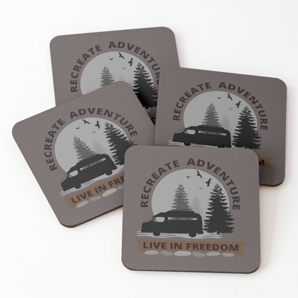 Item preview, Recreate Adventure, Live in Freedom - Van life designed and sold by Tatzki-Design.