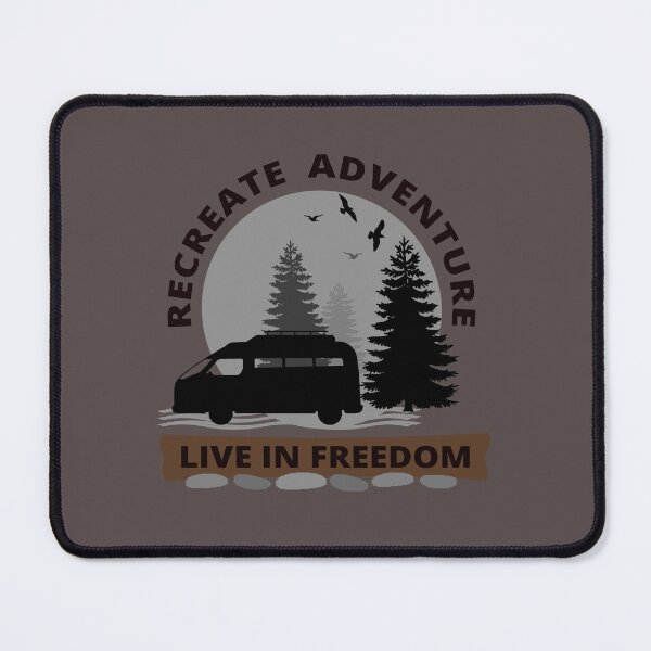Item preview, Recreate Adventure, Live in Freedom - Van life designed and sold by Tatzki-Design.