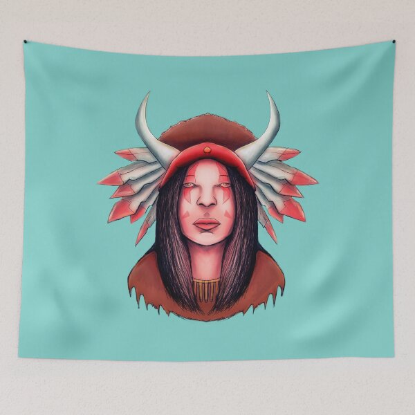 Item preview, The Indian Crown Of Horns And Feathers designed and sold by ruidaniel.