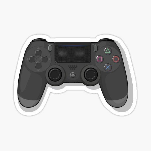 Ontmoedigd zijn Twinkelen Beschuldigingen Playstation 4 Controller" Sticker for Sale by kelas2ebuhTM | Redbubble