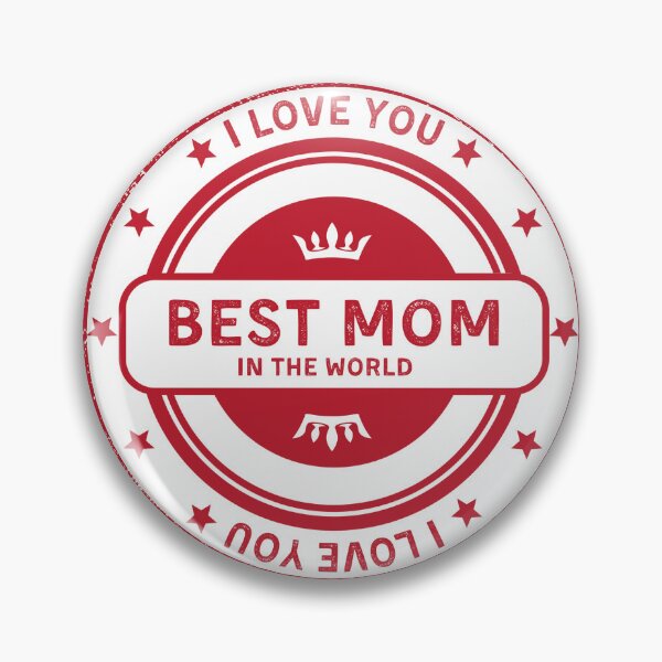 Item preview, Best Mom, I Love You, stamp,  designed and sold by LuFilu.