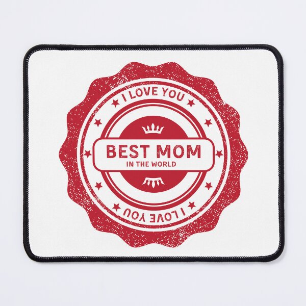Item preview, Best Mom, I Love You, stamp,  designed and sold by LuFilu.