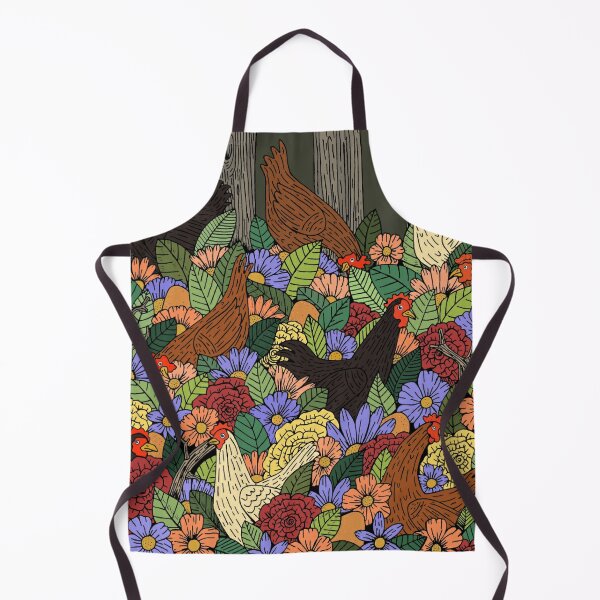 Item preview, Whimsical Chicken Garden designed and sold by JaymeKinsey.