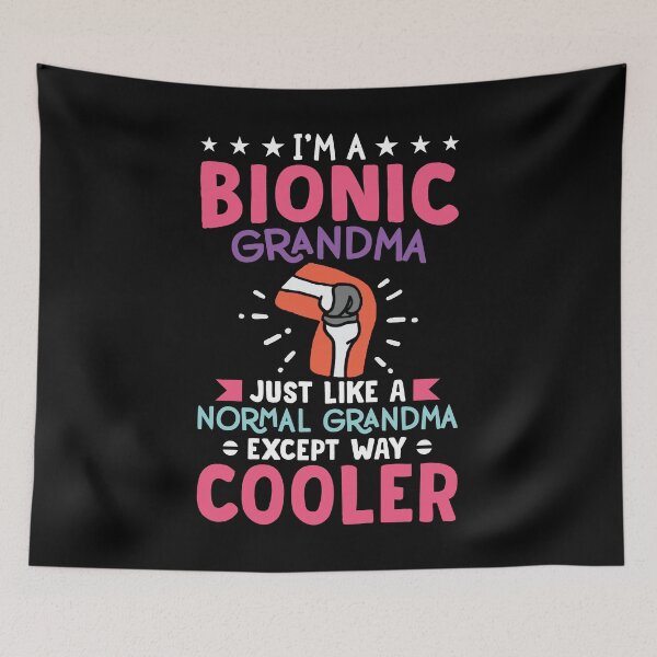 Item preview, I'm A Bionic Grandma Shirt, Knee Replacement Shirt, Bionic Grandma Surgery Shirt, Joint Replacement Shirt, Knee Surgery Gift, Knee Therapy designed and sold by aymob.