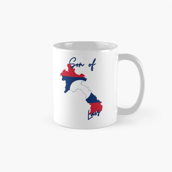 Item preview, Son of Laos Map Flag designed and sold by NovawayDirect.