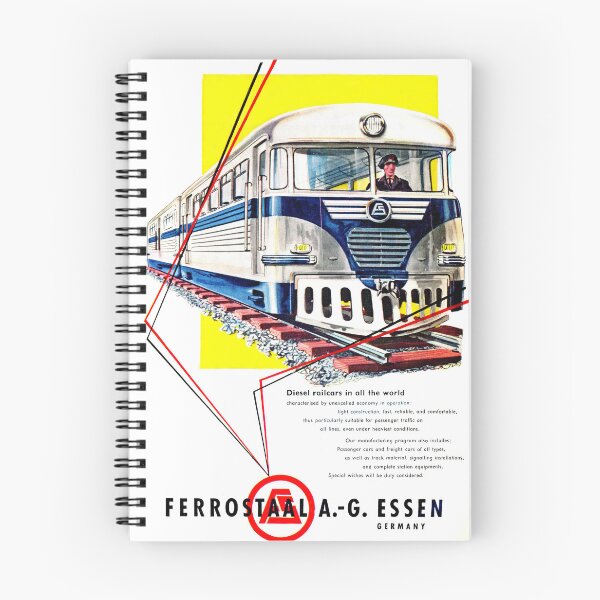 Item preview, Vintage German Ferrostaal railcar advert designed and sold by Random Railways.