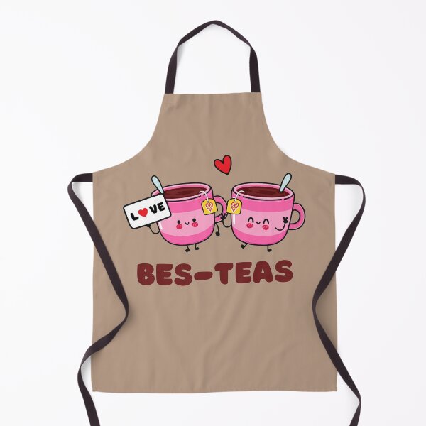 Item preview, Bes-teas, cute best teas for best friends, love pun. Smiling friends and best friends forever designed and sold by WhaleSharkShop.