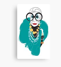 Iris Apfel Canvas Print