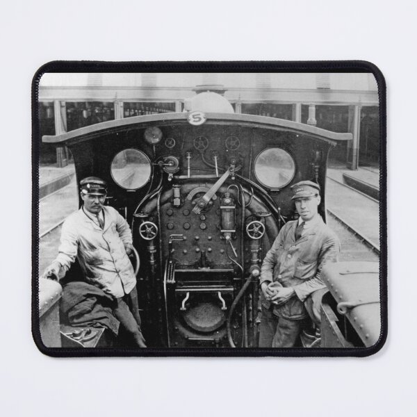 Item preview, Train Driver & Fireman pose for the camera designed and sold by Random Railways.