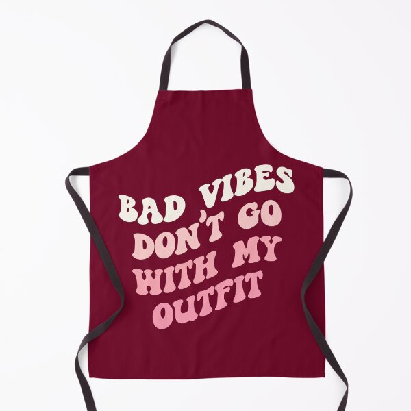 Item preview, Preppy Room Decor - Bad vibes don’t go with my outfit designed and sold by Shop Your Aesthetic.