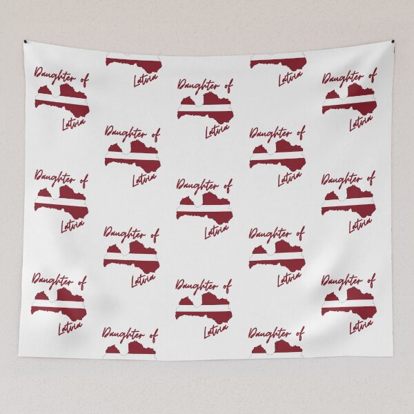 Item preview, Daughter of Latvia Map Flag designed and sold by NovawayDirect.