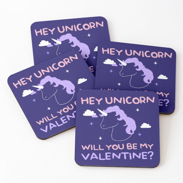 Item preview, hey unicorn will you be my valentine v2 designed and sold by Grafik0.