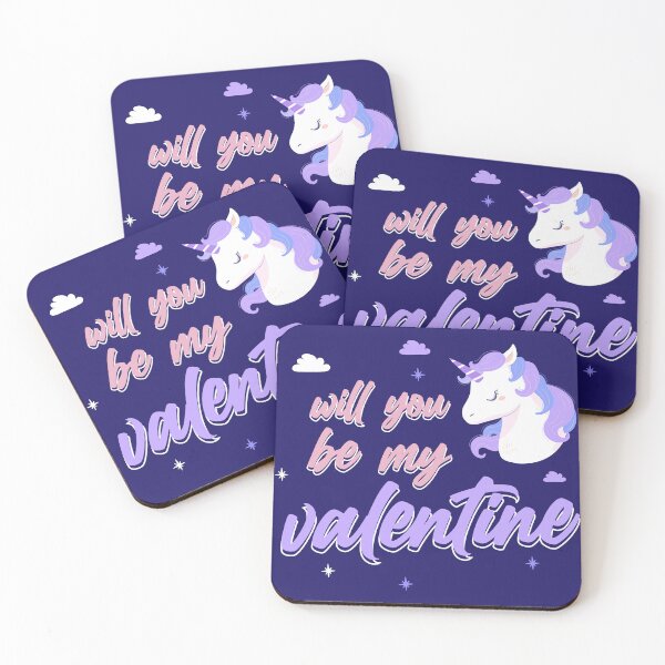 Item preview, hey unicorn will you be my valentine v4 designed and sold by Grafik0.
