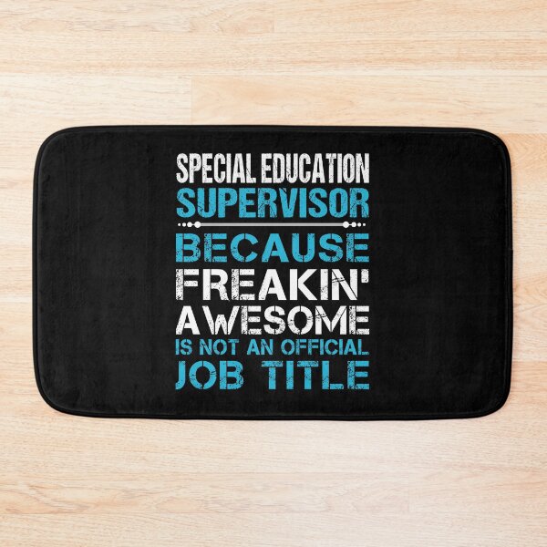Item preview, Special Education Supervisor T Shirt - Freaking Awesome Job Gift Item Tee designed and sold by oetate4774.
