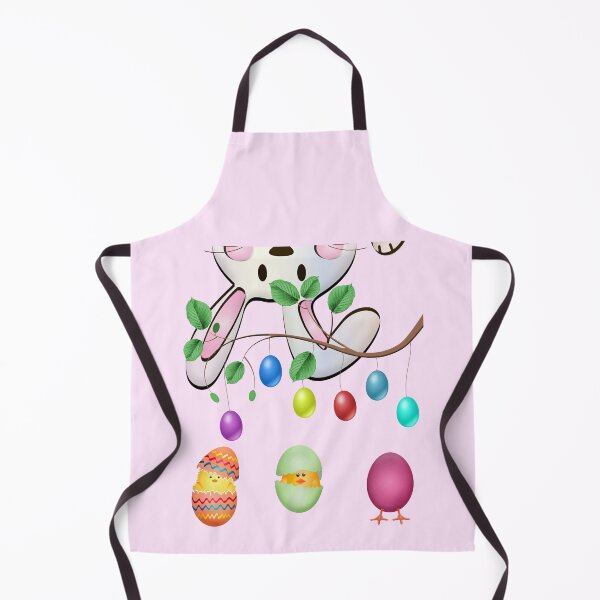 Item preview, Easter bunny with colourful easter eggs and cute, baby chicks designed and sold by S Quinn.