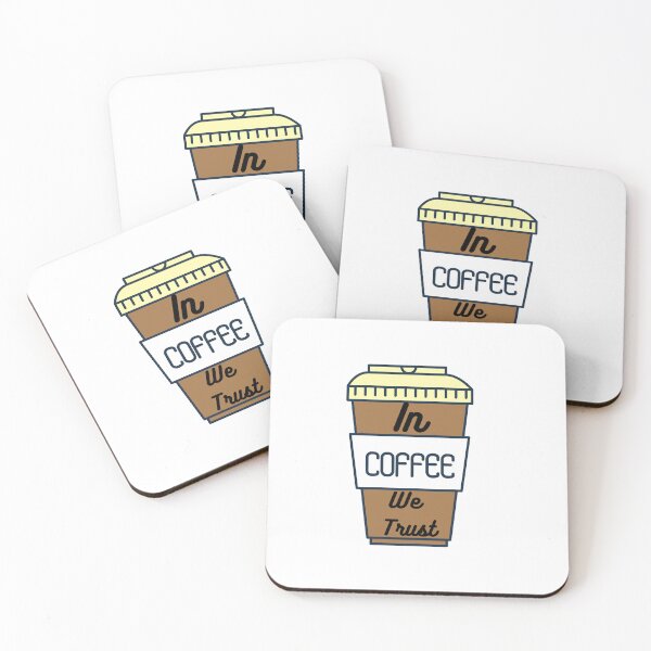 Item preview, IN Coffee We Trust shirt, funny shirt,Lover’s coffee  designed and sold by dirlkhiat.