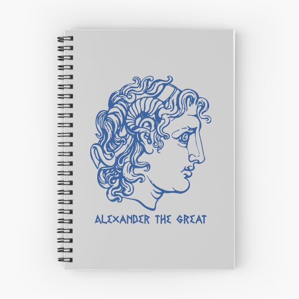 Artikelvorschau, Alexander der Große – blaue Ausgabe. entworfen und verkauft von angelisart.