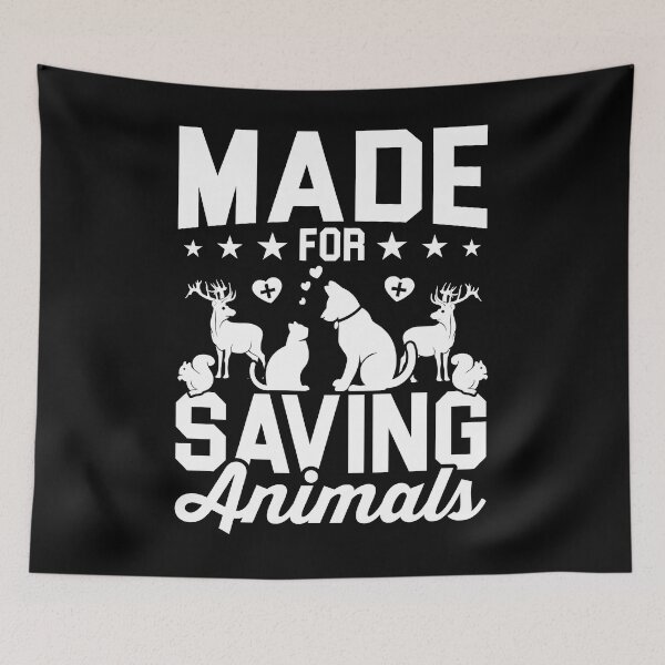 Item preview, Made For Saving Animals Shirt, Animal Lover Shirt, Veterinarian Shirt, Veterinary Shirt, Vet Tech Shirt, Vet Shirt, Veterinary Technologist designed and sold by aymob.