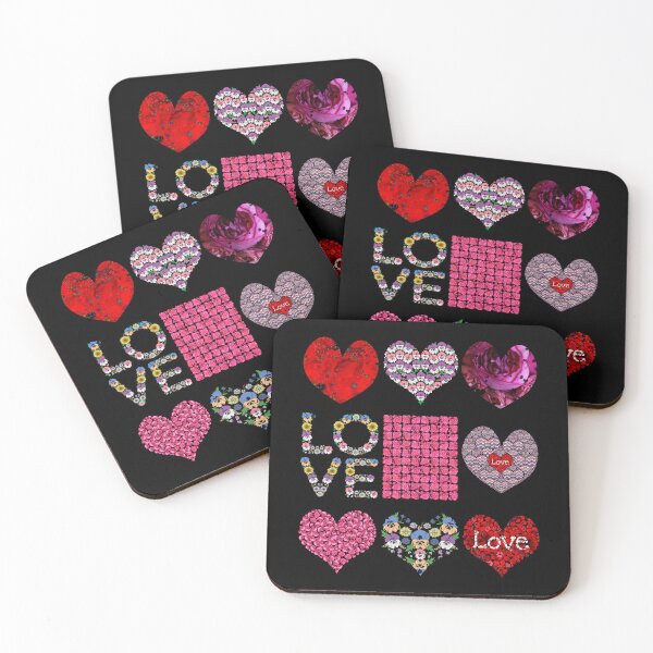 Item preview, Love - Cute Flower Hearts - Rose Lover Floral Valentines Day designed and sold by r-silver.