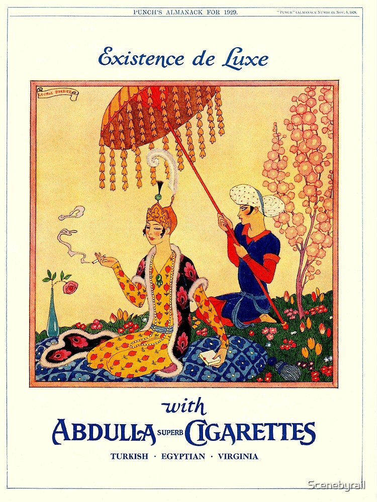 abdulla cigarettes Vintage advert for Abdulla Cigarettes, 1929