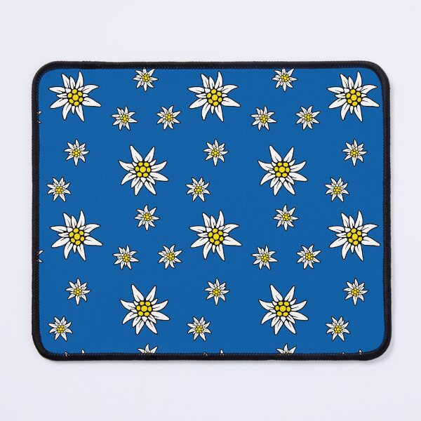 Item preview, Edelweiss on blue designed and sold by GingerBest.