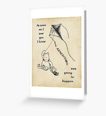 Winnie the Pooh - Adventure Greeting Card