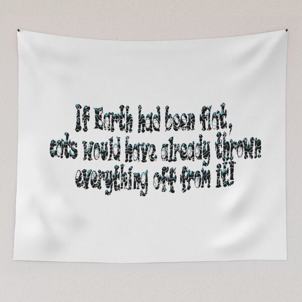 Item preview, Flat earth humor designed and sold by Elonium.