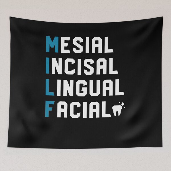 Item preview, Camisa lingual incisal mesial, regalo de dentista, regalos dentales, camisa dental, camisa de higienista dental, regalo de higiene dental, regalo de asistente dental designed and sold by aymob.