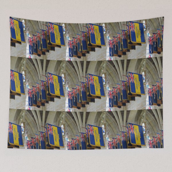 Item preview, Colourful Flags, Exeter Cathedral, Devon designed and sold by MidnightMelody.